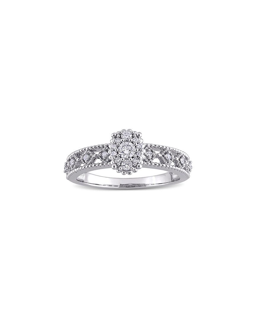 Rina Limor 10k 0.24 Ct. Tw. Diamond Ring