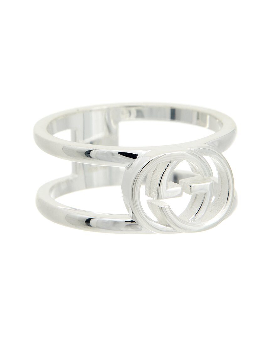 Gucci Silver Ring In Metallic