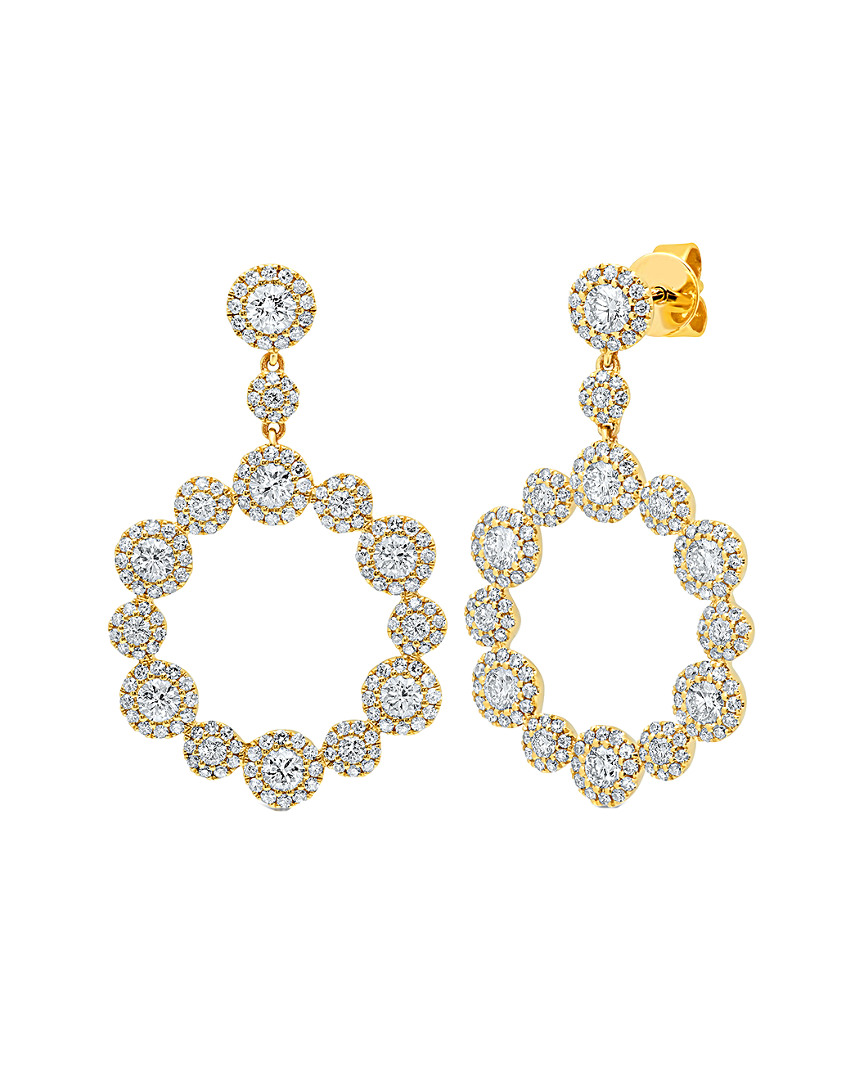 Diana M. Fine Jewelry 14K 2.07 ct. tw. Diamond Drop Earrings