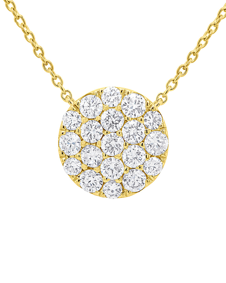 Diana M. Fine Jewelry 14k 0.99 Ct. Tw. Diamond Necklace