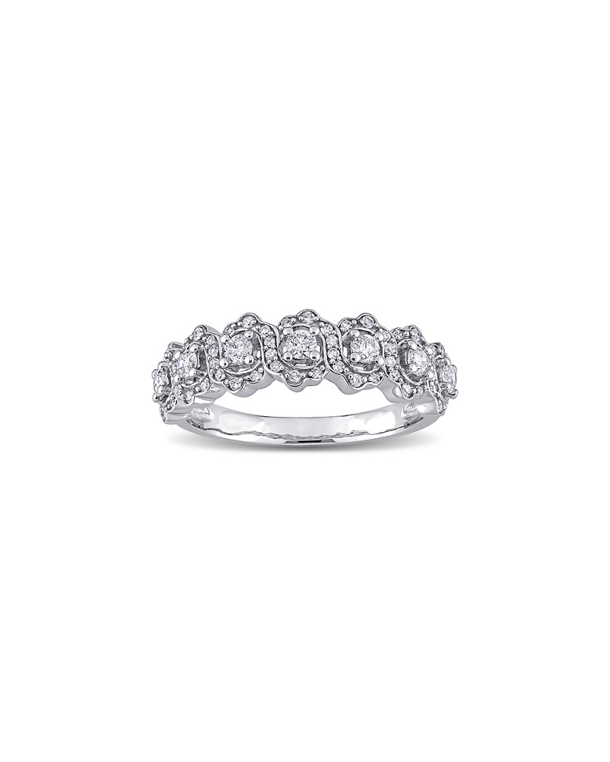 Rina Limor 10k 0.50 Ct. Tw. Diamond Semi-eternity Ring