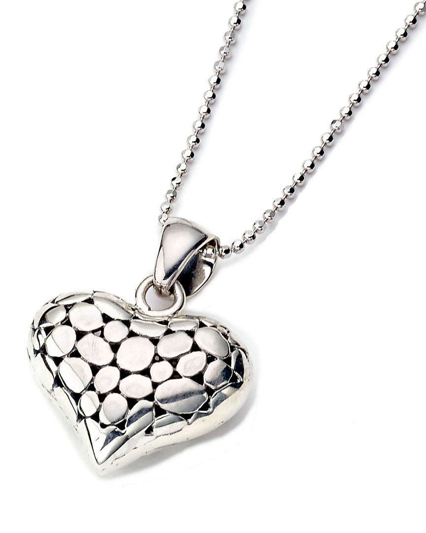 Samuel B. Sterling Silver Heart Necklace