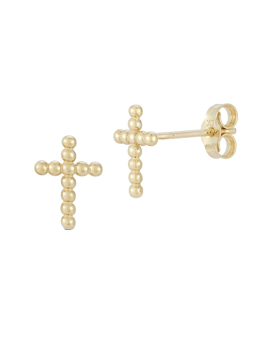 Ember Fine Jewelry 14k Cross Earrings