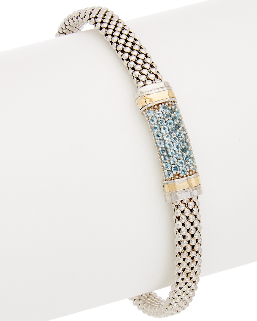 Image of Phillip Gavriel K & Silver Blue Topaz Cuff
