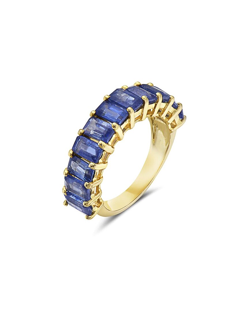 Forever Creations Usa Inc. Forever Creations 14k 5.07 Ct. Tw. Sapphire Half-eternity Ring