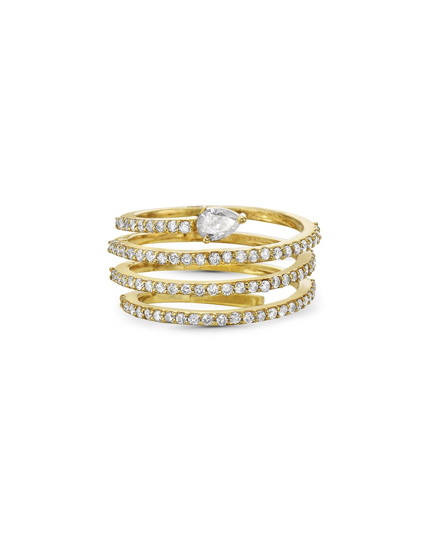 Forever Creations Usa Inc. Forever Creations 14k 0.85 Ct. Tw. Diamond Wrap Ring