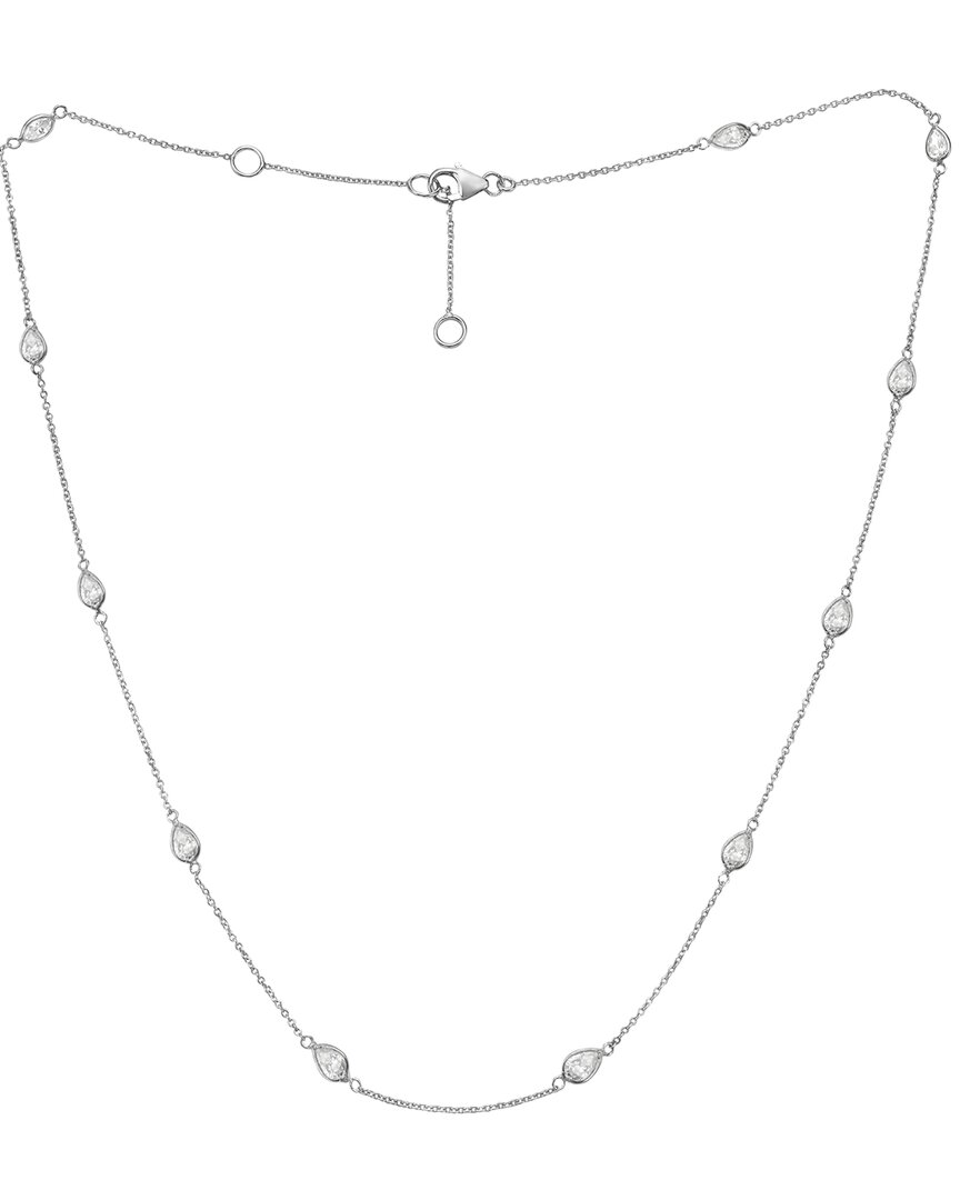 Forever Creations Usa Inc. Forever Creations 14k 1.95 Ct. Tw. Diamond By The Yard Necklace