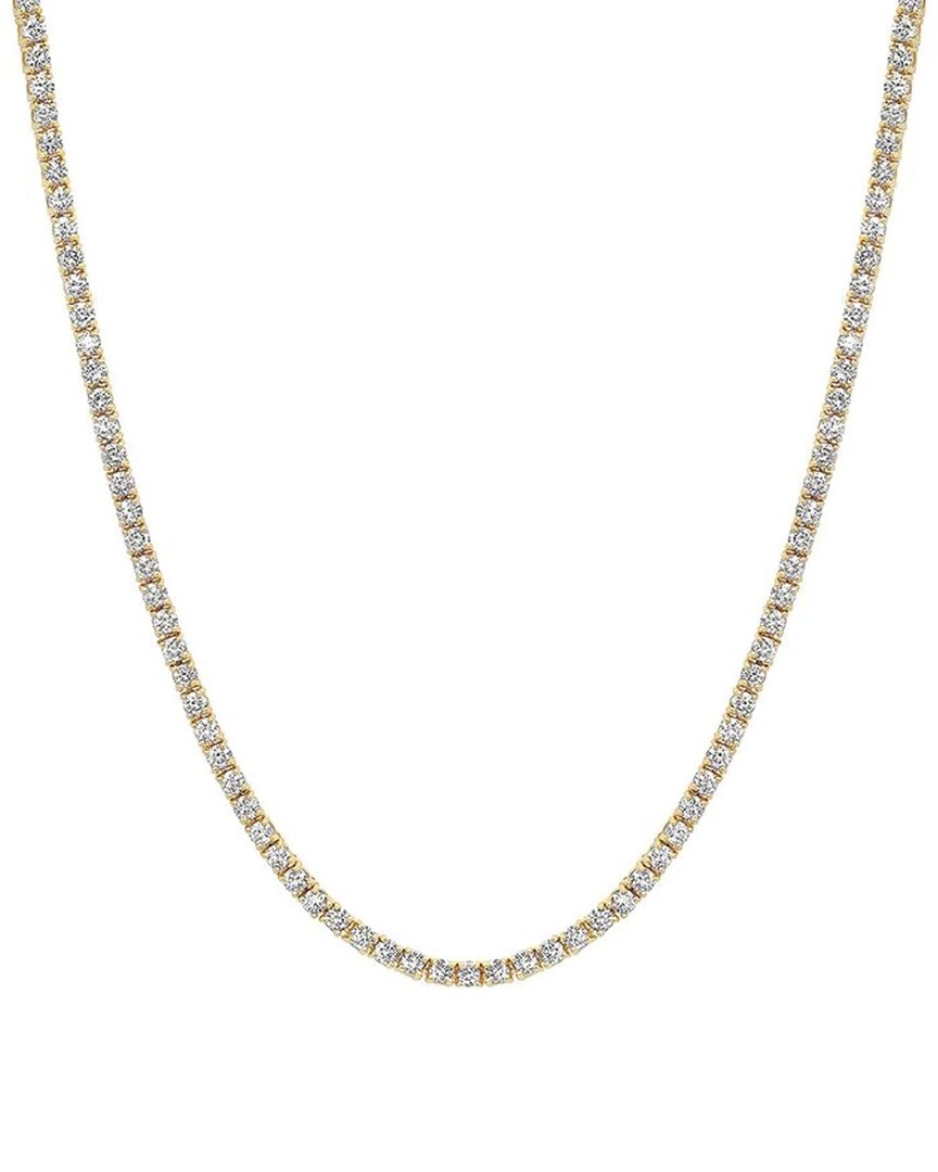 Forever Creations Usa Inc. Forever Creations 14k 4.00 Ct. Tw. Diamond Tennis Necklace
