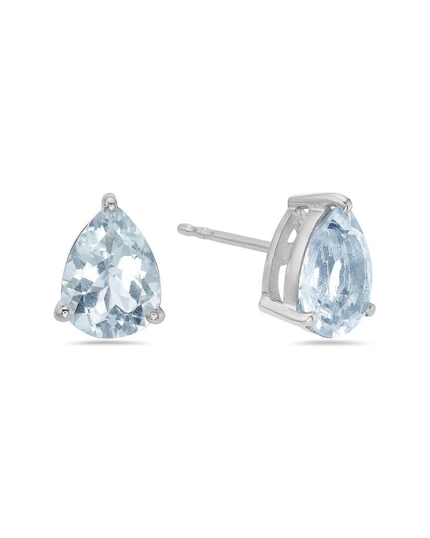 Forever Creations Usa Inc. Forever Creations 14k 1.83 Ct. Tw. Aquamarine Earrings