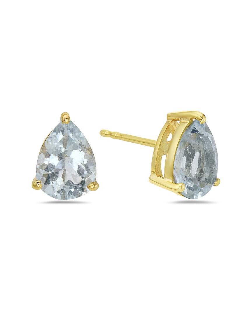 Forever Creations Usa Inc. Forever Creations 14k 1.83 Ct. Tw. Aquamarine Earrings