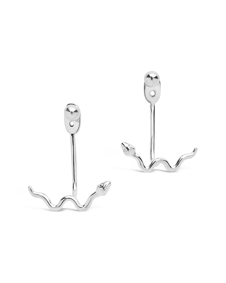 Sterling Forever Snake Ear Jackets