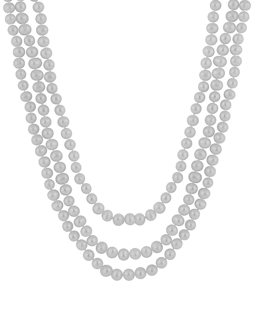 Splendid Pearls 8-9mm Freshwater Pearl Endless 80in Necklace