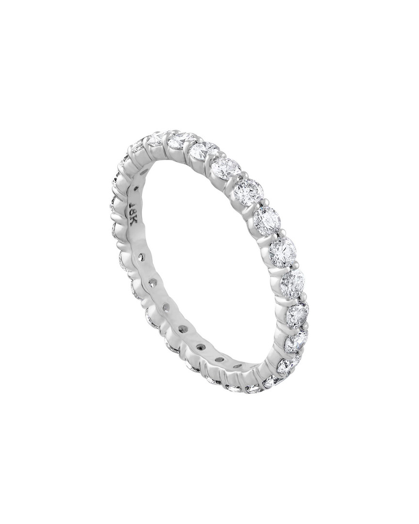 Shop Diana M. Fine Jewelry 18k 1.00 Ct. Tw. Diamond Eternity Ring