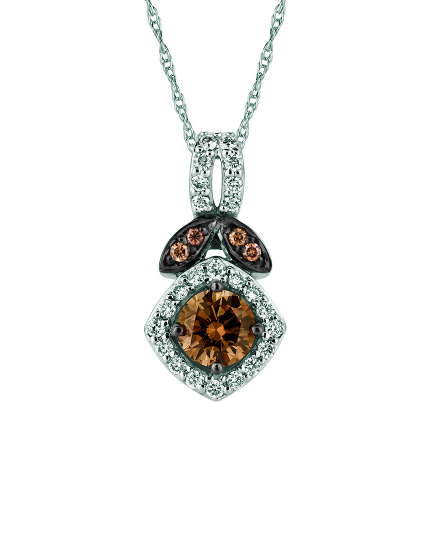 Le Vian 14k Rose Gold 0.64 Ct. Tw. Diamond Pendant Necklace