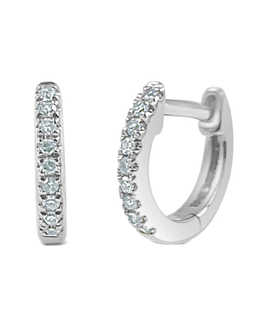 Sabrina Designs 14k 0.05 Ct. Tw. Diamond Huggy Earrings
