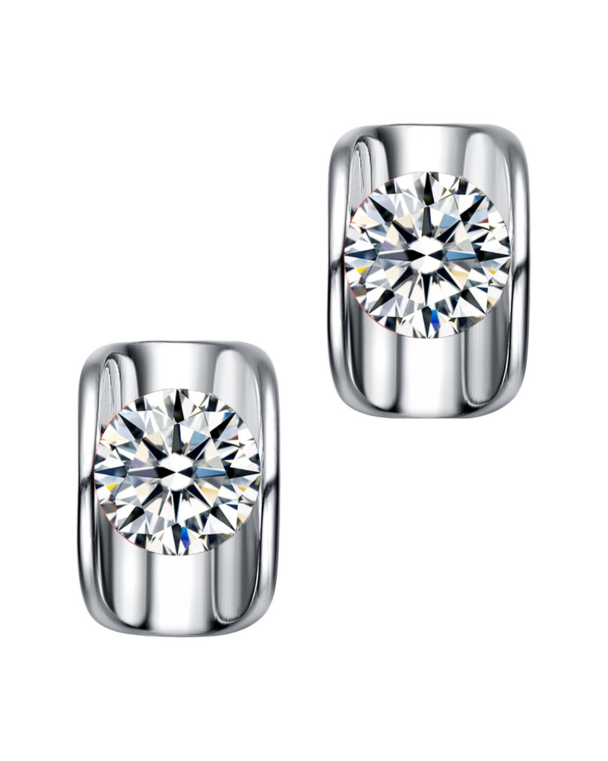 Genevive Silver Earrings