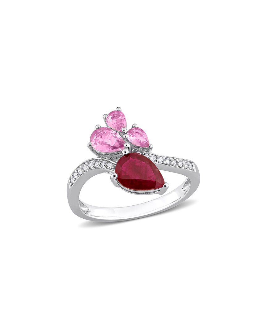 Shop Rina Limor 14k 2.28 Ct. Tw. Diamond & Gemstone Ring