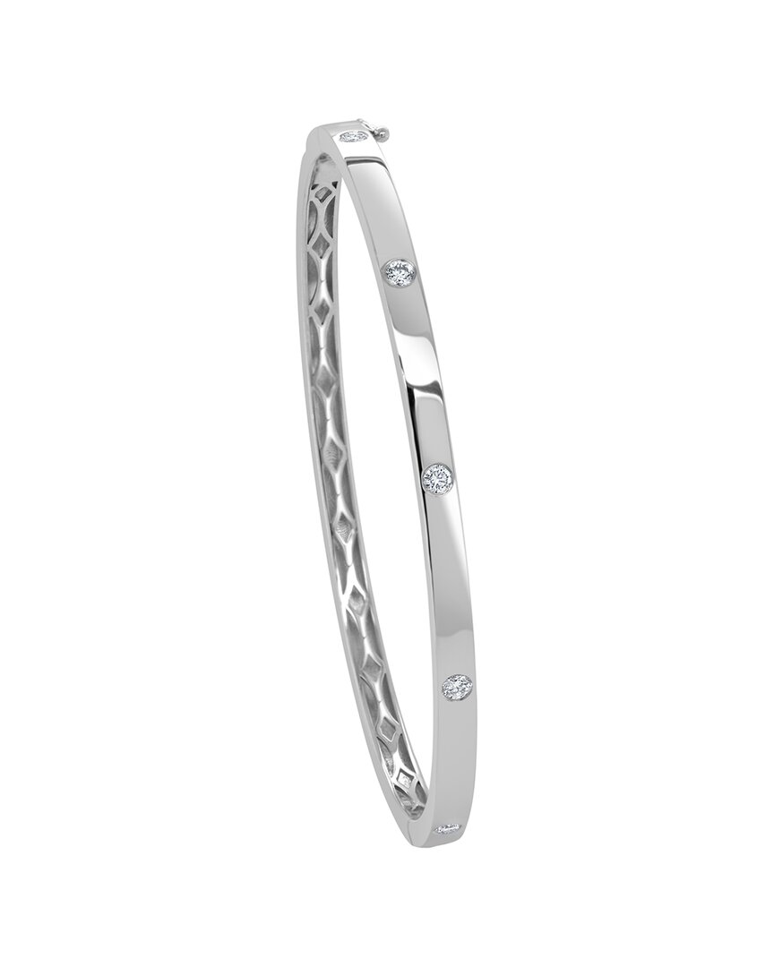 Sabrina Designs 14k 0.30 Ct. Tw. Diamond Bangle Bracelet