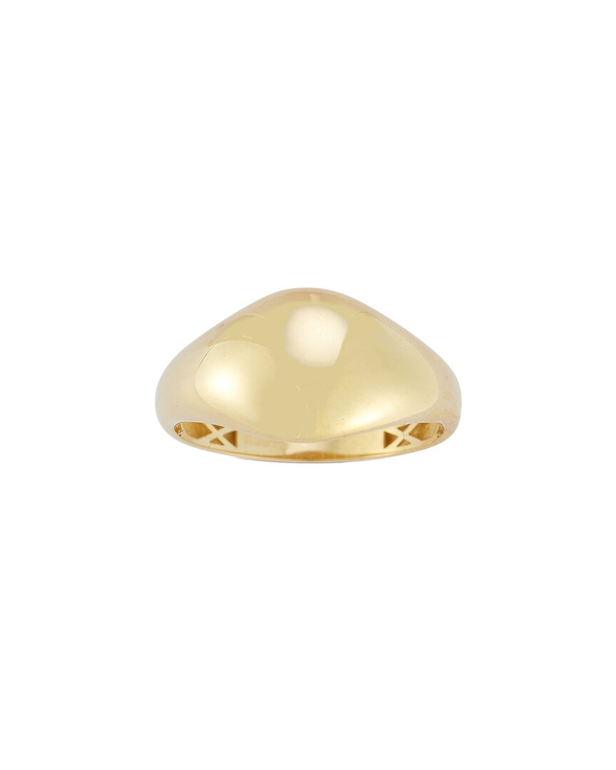 Ember Fine Jewelry 14k Dome Ring In Gold