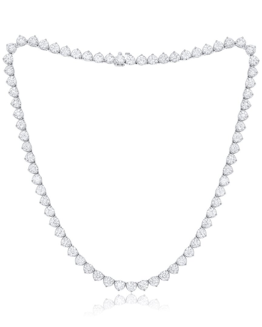 Diana M. Fine Jewelry White Gold 36.56 Ct. Tw. Diamond Necklace