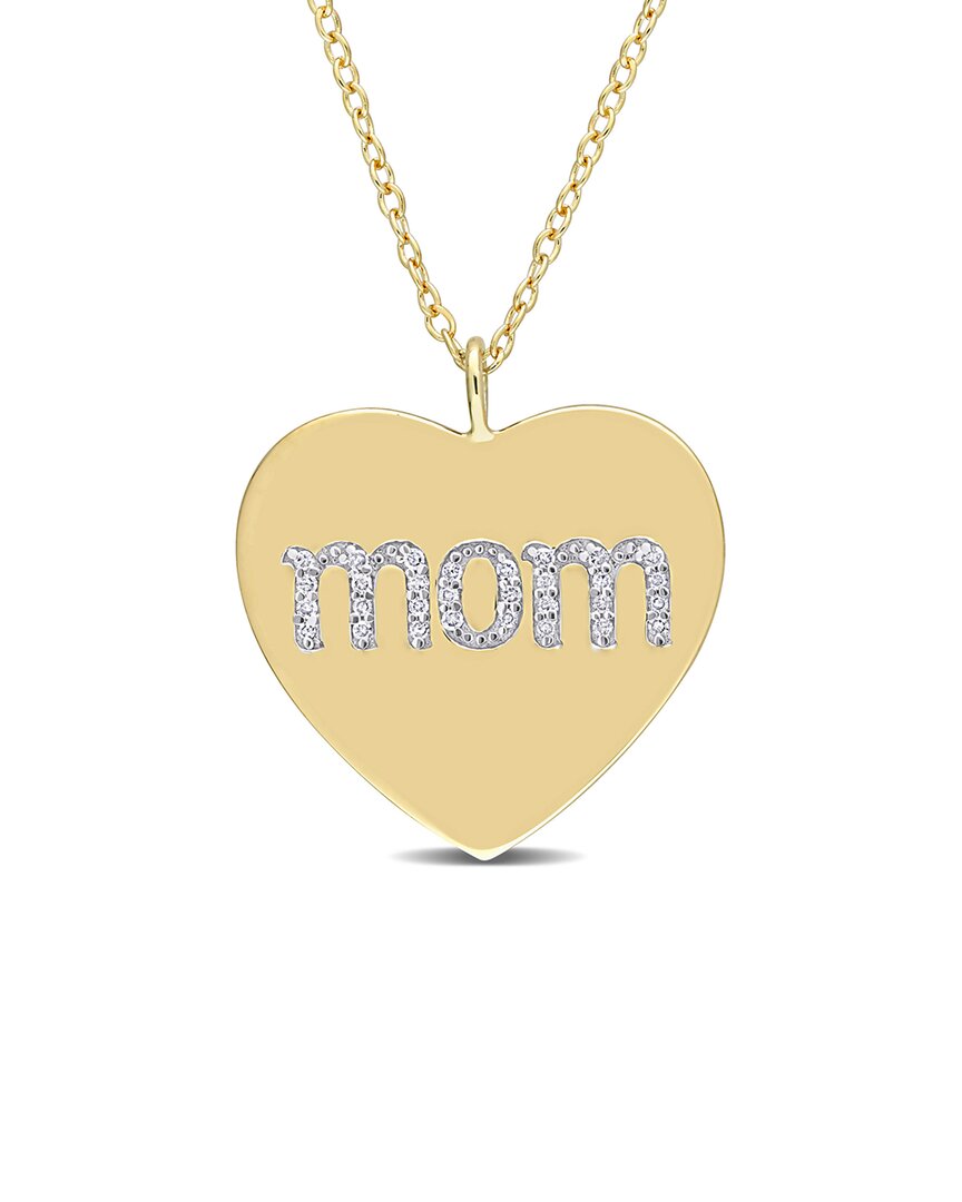 RINA LIMOR RINA LIMOR SILVER 0.09 CT. TW. DIAMOND NECKLACE