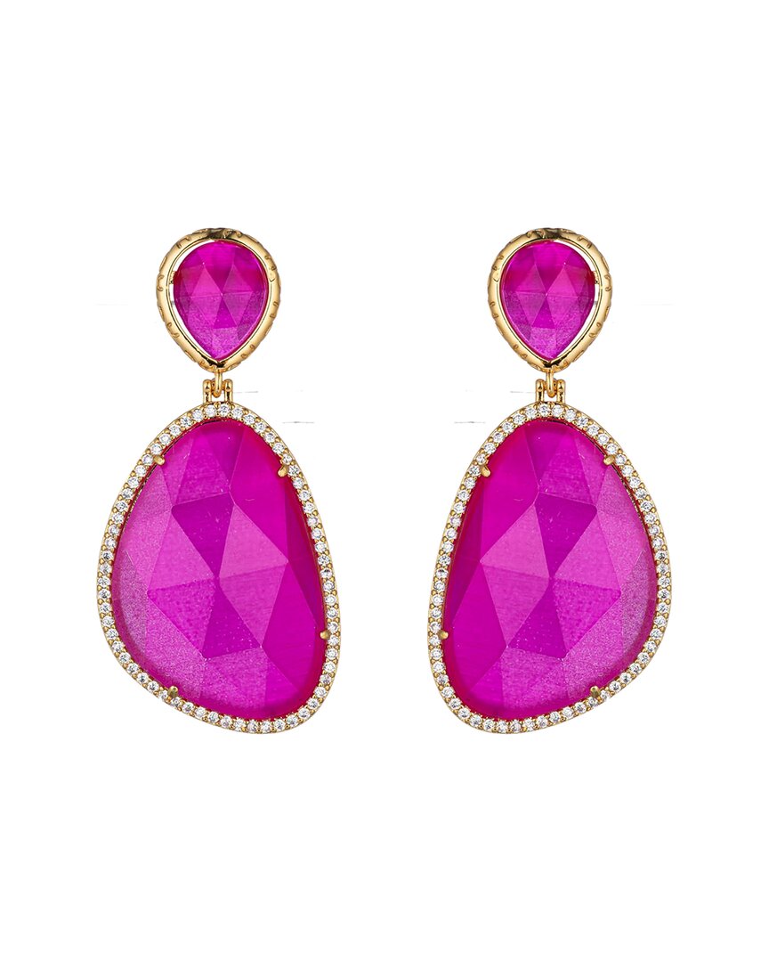 Eye Candy La The Luxe Collection Cz Anya Drop Earrings