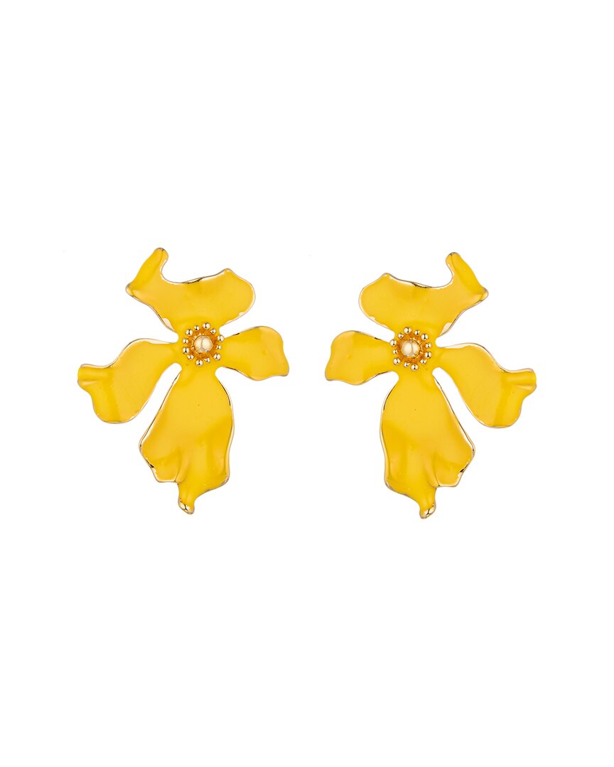 Eye Candy La The Luxe Collection Olivia Flower Earrings