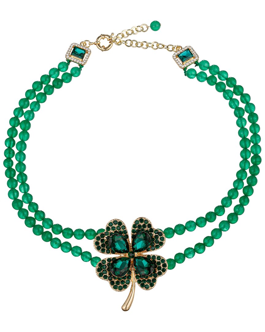 Shop Eye Candy La The Luxe Collection Clover Beaded Necklace