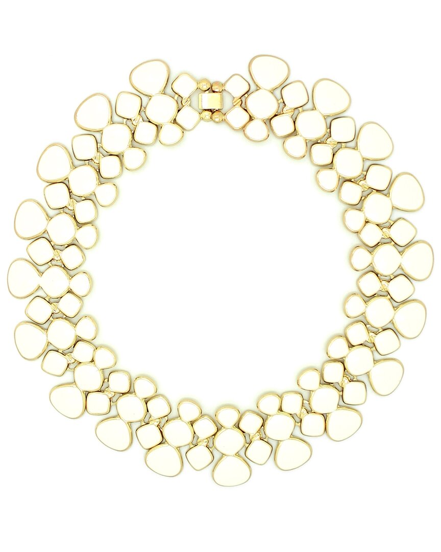 Eye Candy La Statement Collection Honey Comb Statement Collar Necklace