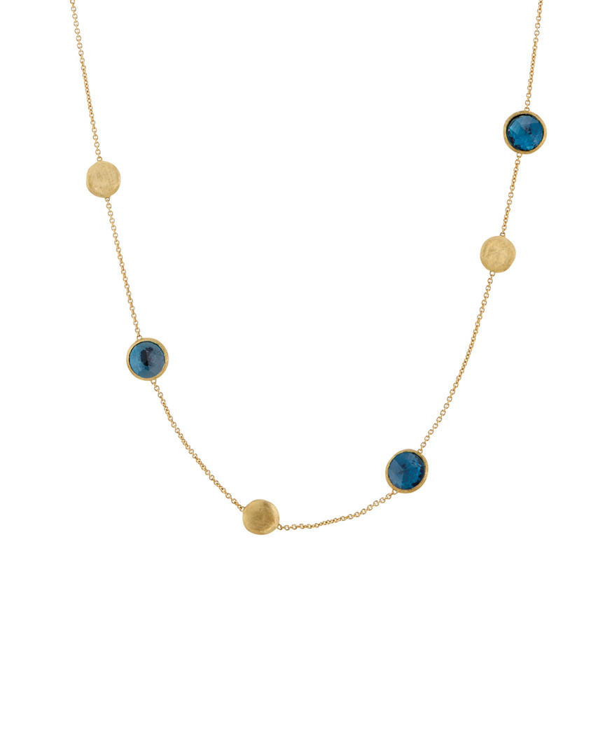 Image of Marco Bicego Jaipur Color K London Blue Topaz Necklace
