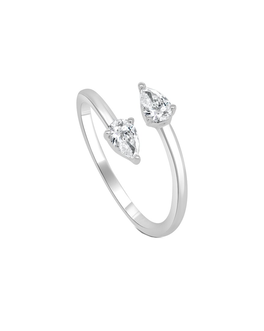 Sabrina Designs 14k 0.50 Ct. Tw. Diamond Cross Over Ring