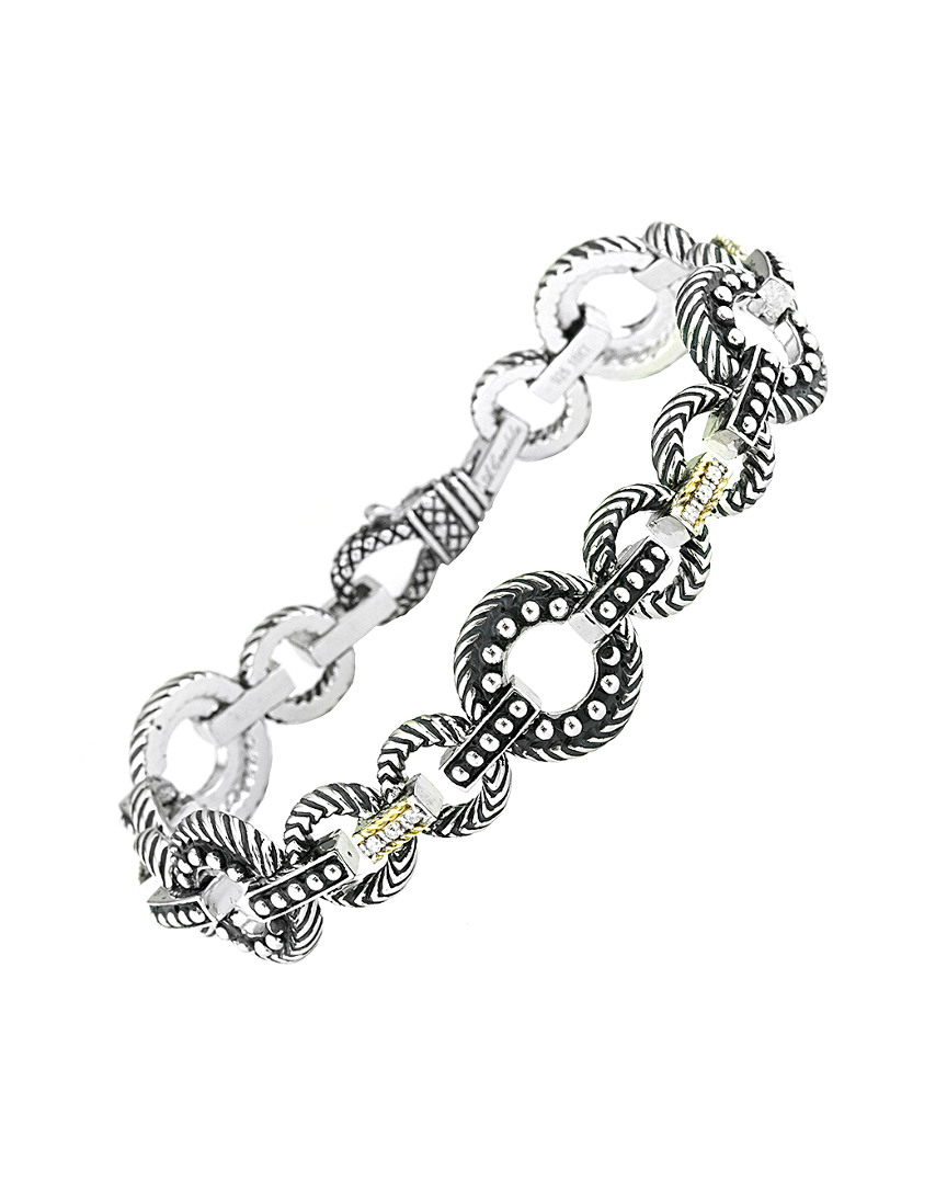Andrea Candela Lazo 18k & Silver Bracelet In Metallic