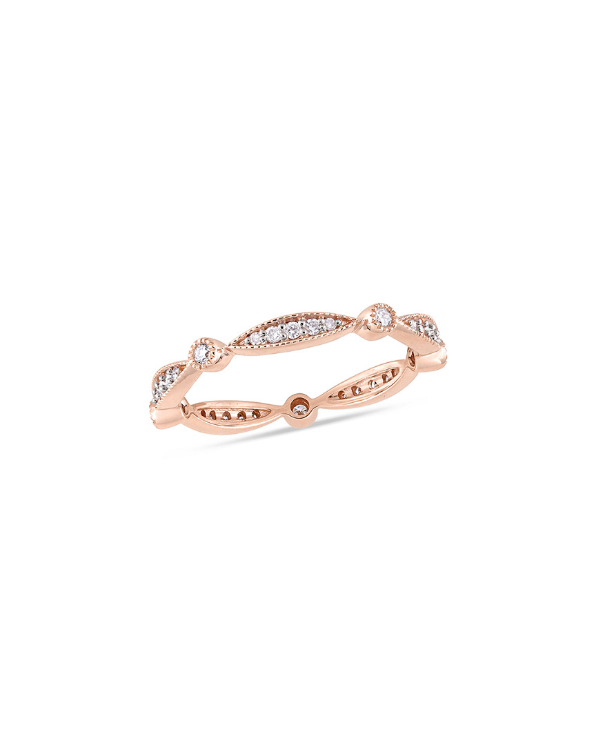 Rina Limor 10k Rose Gold 0.24 Ct. Tw. Diamond Ring