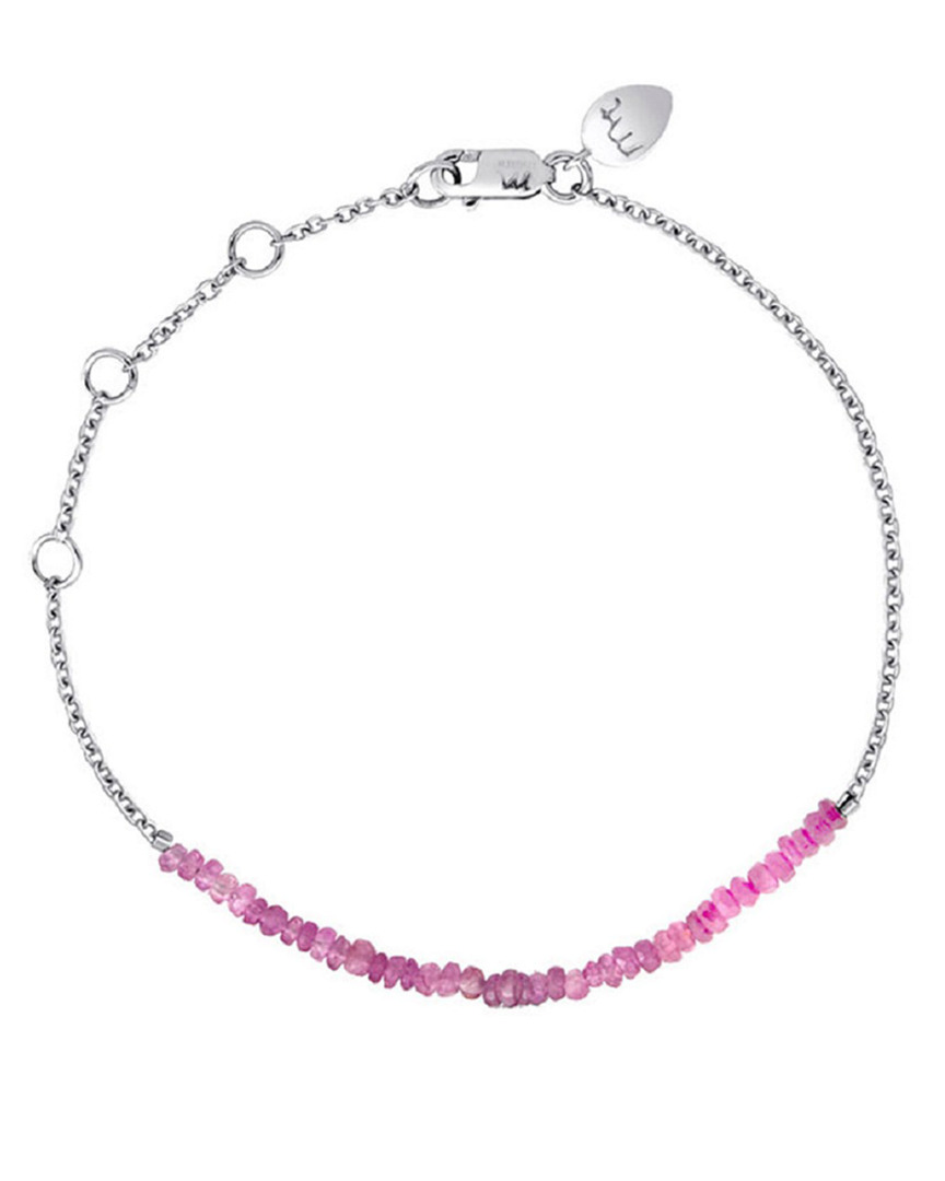 Meira T 14k Diamond & Ruby Bracelet