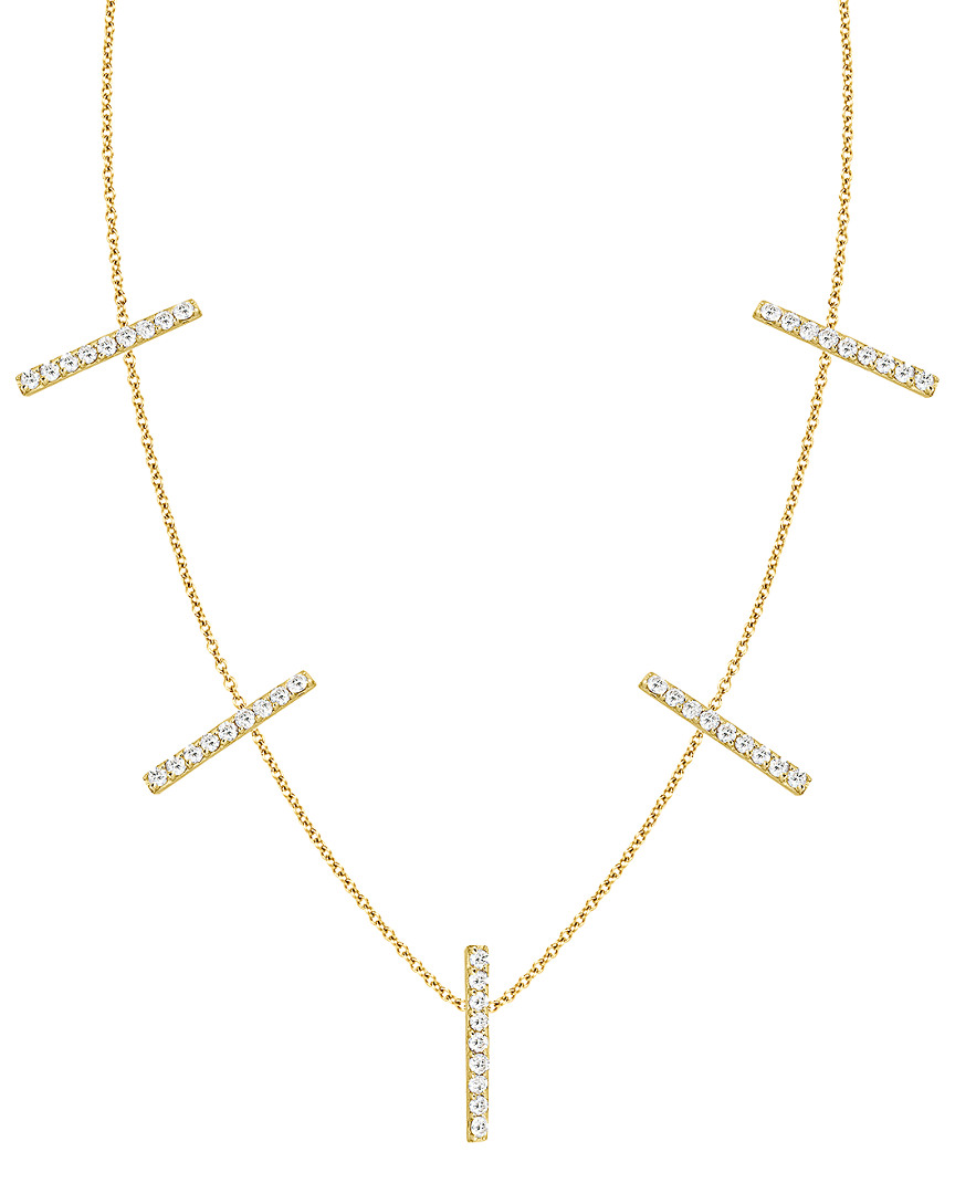 Ariana Rabbani 14k 0.25 Ct. Tw. Diamond Bar Necklace