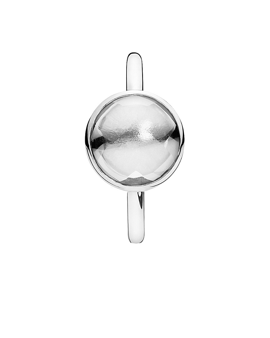 Shop Pandora Silver Cz Poetic Droplet Ring