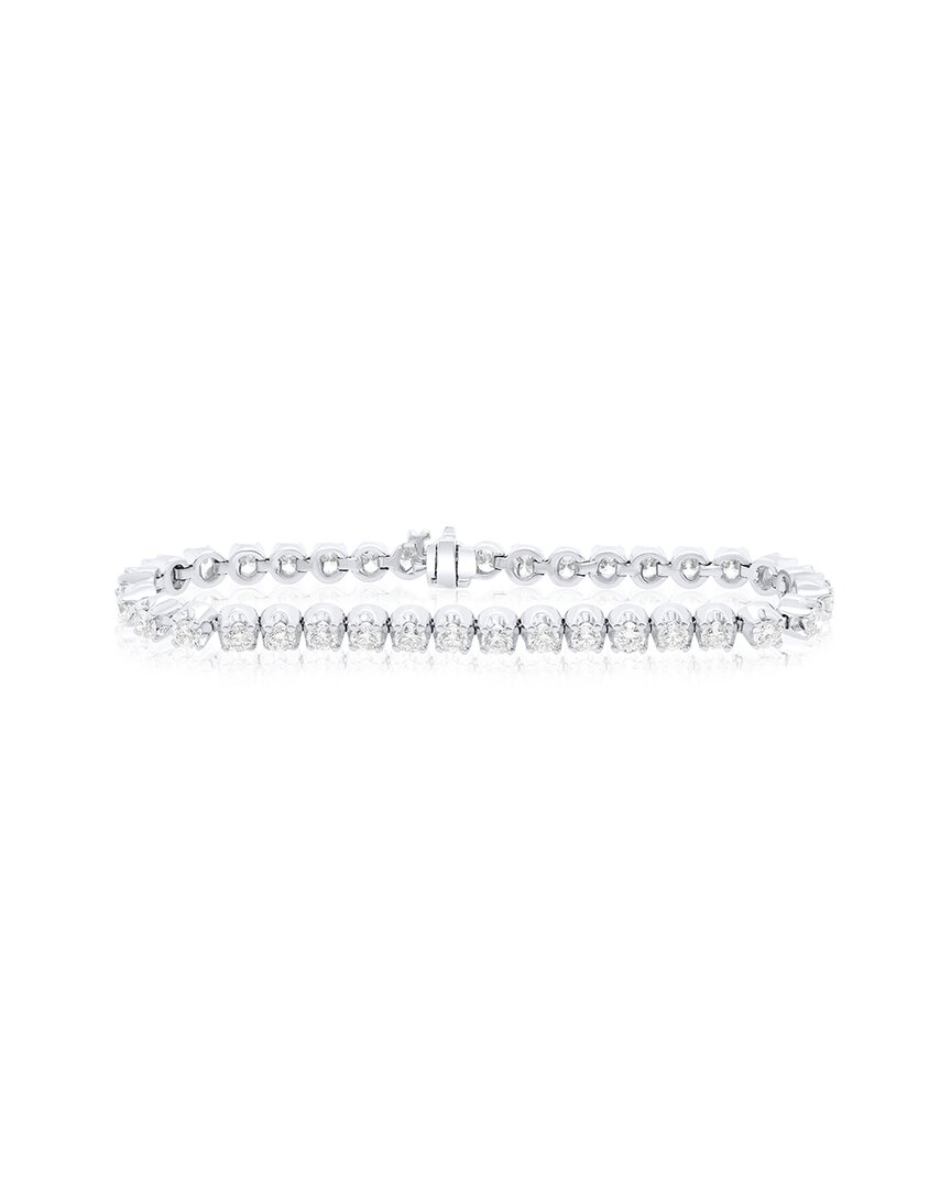 Diana M. Fine Jewelry 14K 6.60 ct. tw. Diamond Tennis Bracelet
