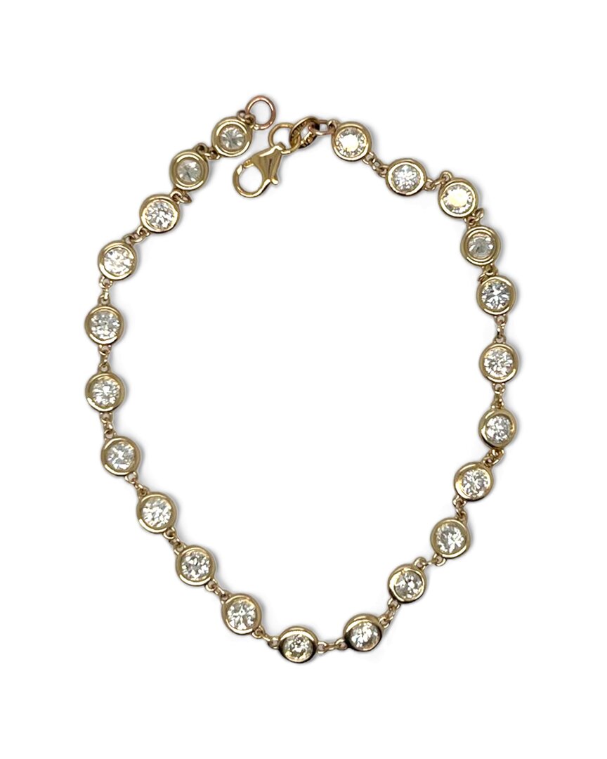 Shop Diana M. Fine Jewelry 14k 2.70 Ct. Tw. Diamond Bracelet