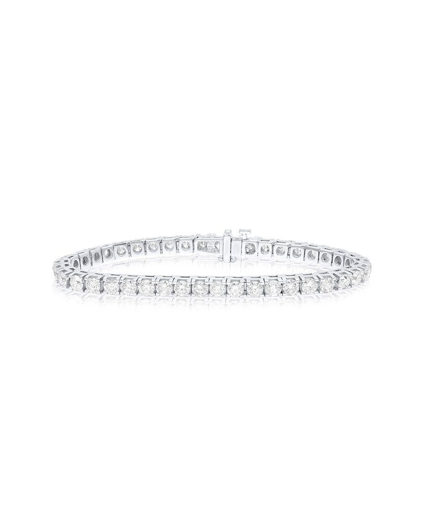Diana M. Fine Jewelry 14K 10.25 ct. tw. Diamond Tennis Bracelet