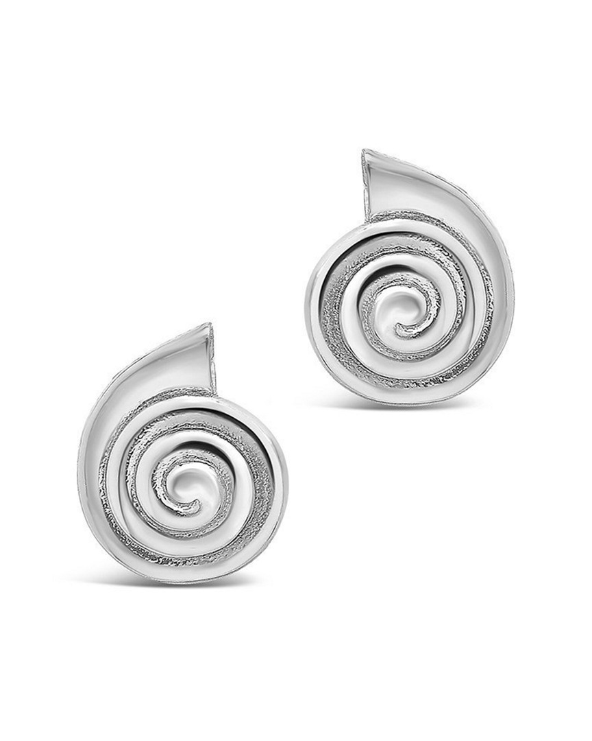 Sterling Forever Shark Eye Studs