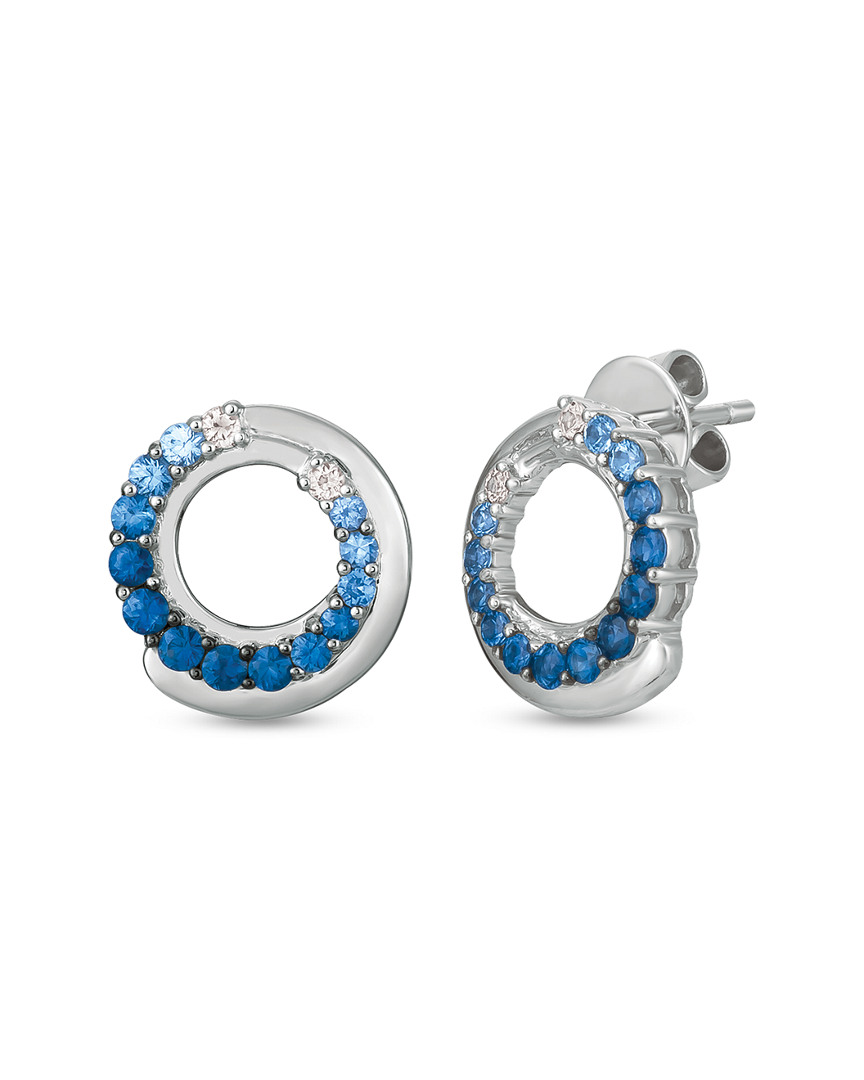 Shop Le Vian 14k 1.04 Ct. Tw. Sapphire Earring