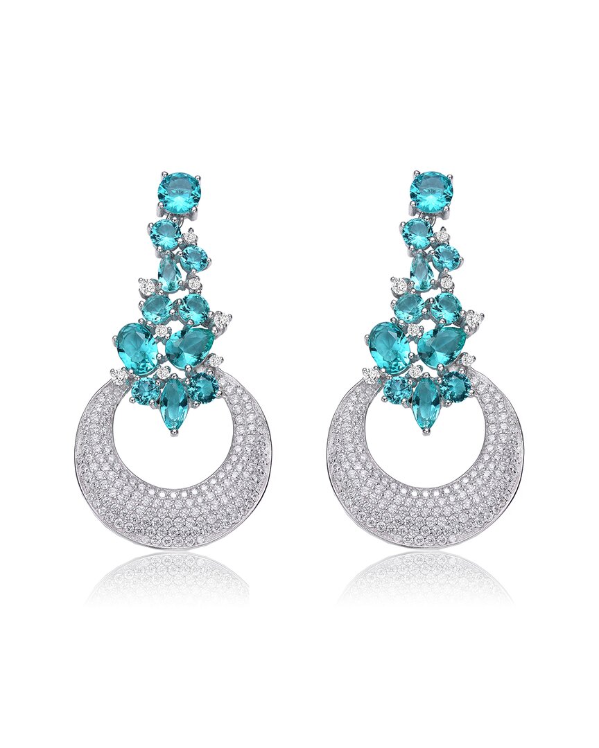 Genevive Silver Earrings