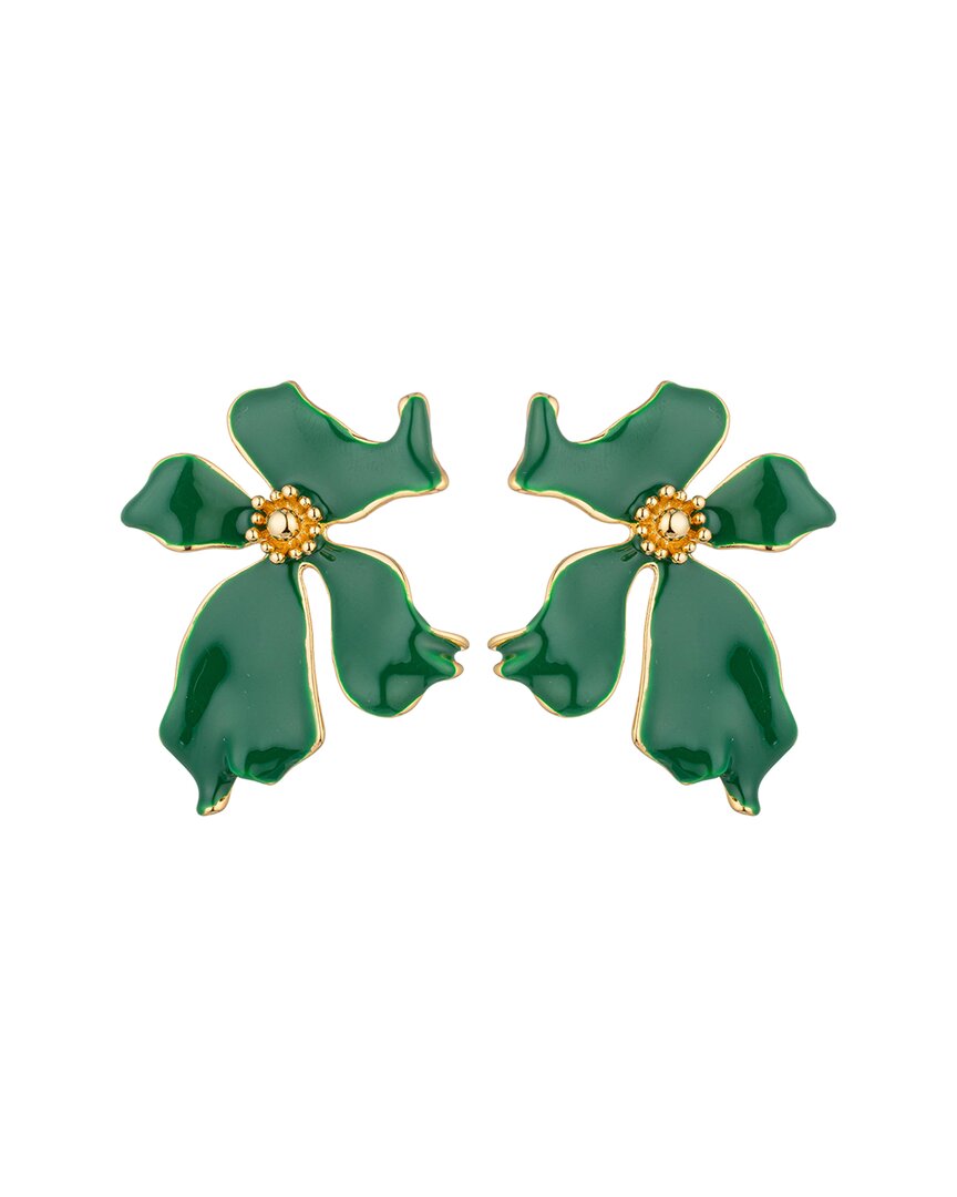 Eye Candy La Olivia Flower Earrings