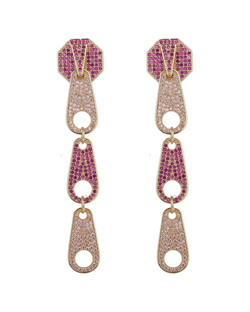 Eye Candy La Cz Madison Drop Earrings
