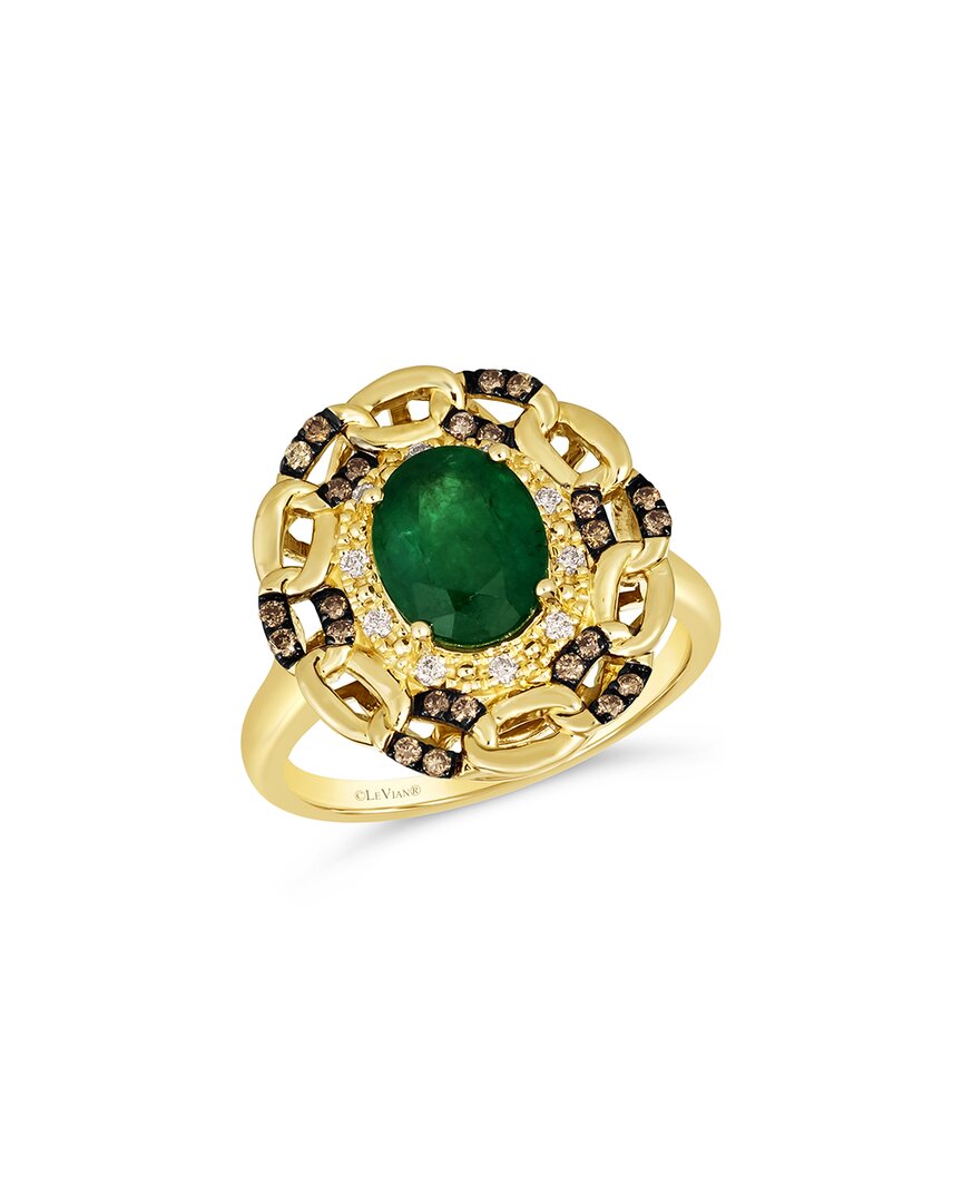 Le Vian ® 14k 1.51 Ct. Tw. Diamond & New Emerald Ring