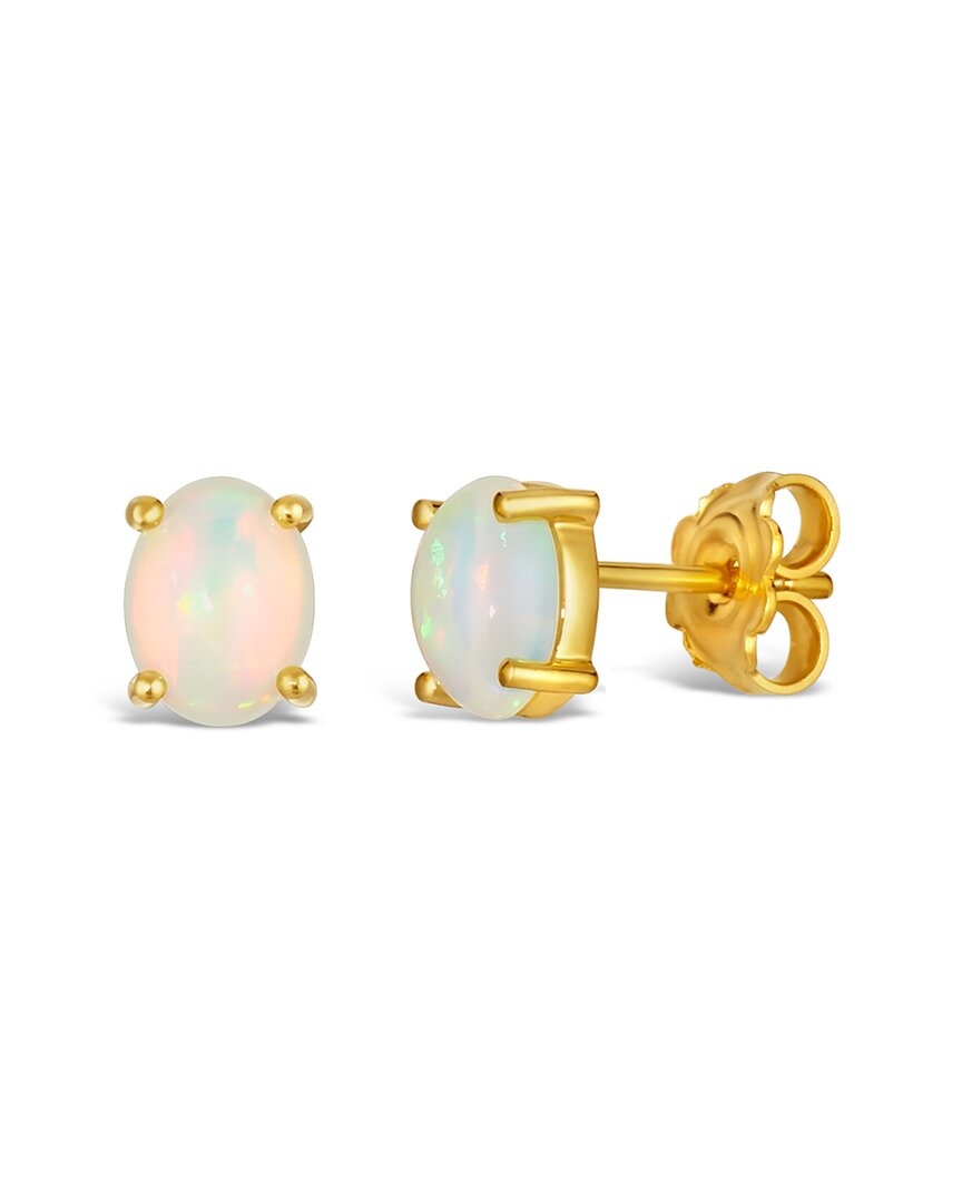 Le Vian ® 14k & Silver Plated 1.20 Ct. Tw. Opal Earrings