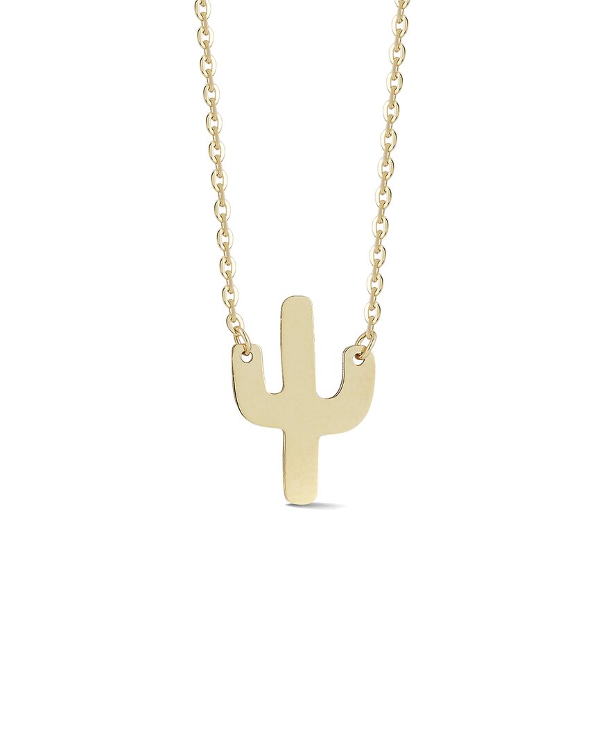 Shop Ember Fine Jewelry 14k Cactus Necklace