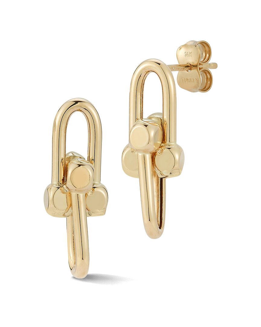 Ember Fine Jewelry 14K Starrup Link Drop Earrings