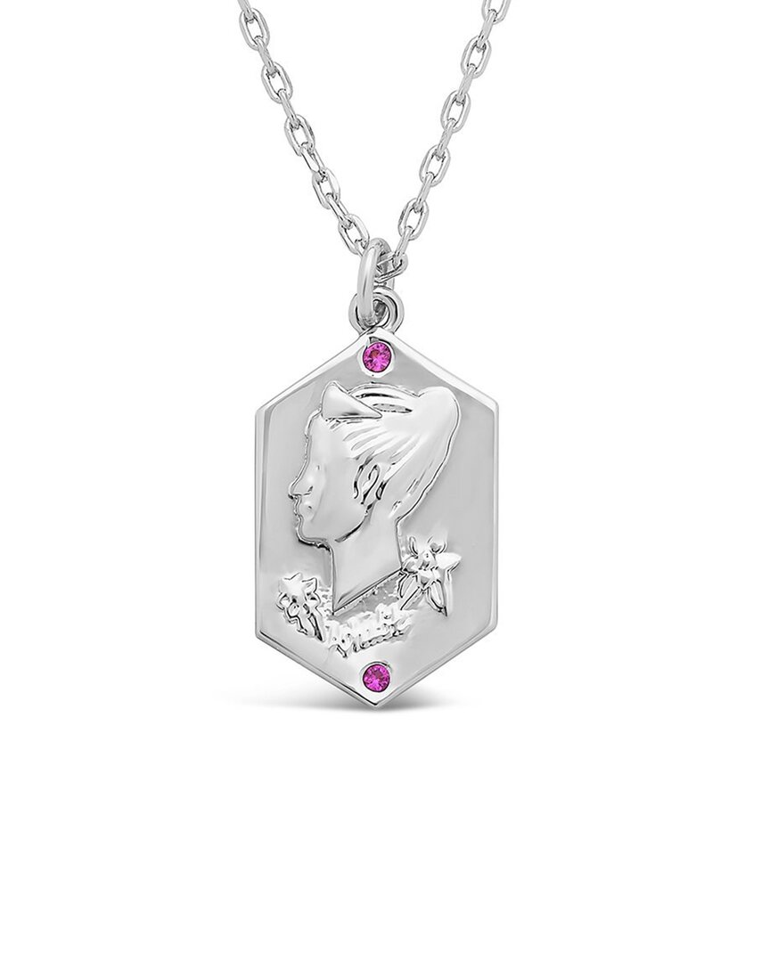 Shop Sterling Forever Rhodium Plated Cz Aphrodite Pendant Necklace