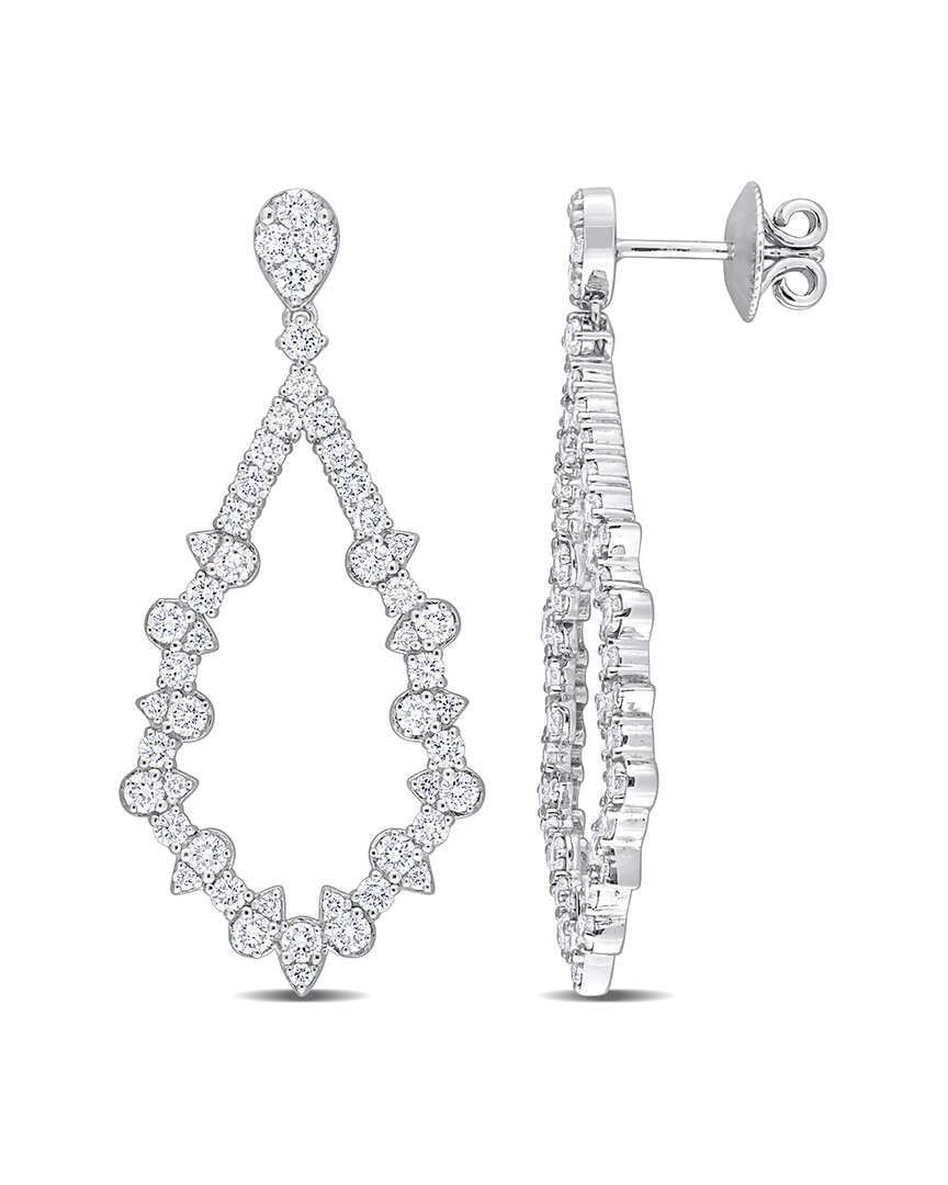 Rina Limor 14k 2.49 Ct. Tw. Diamond Dangle Drop Earrings